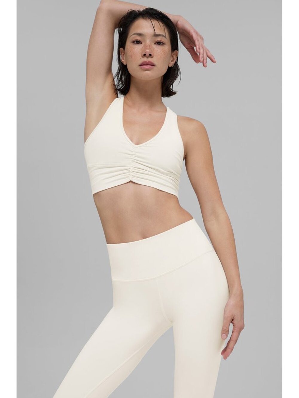 Alo Yoga Wild Thing Bra in Ivory